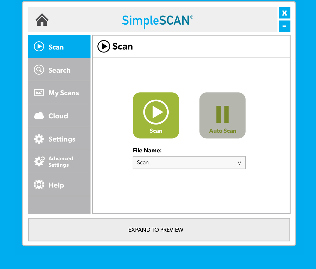 SimpleScan S1 Document Scanner and Card Scanner 